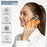For iPhone 11 Pro Max Case Wave Pattern Wristband Kickstand PU+TPU Phone Cover - Orange - 6