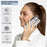 For iPhone 11 Case Wristband Kickstand Wave Pattern Anti-drop PU+TPU Phone Cover - Silver - 6