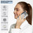 For iPhone 11 Pro Wave Pattern Cell Phone Case PU+TPU Wristband Cover - Silver - 6