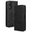 Wallet Case for ZTE Blade A34 Leather Phone Cover Magnetic Closing - Black - 1