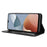 Wallet Case for ZTE Blade A34 Leather Phone Cover Magnetic Closing - Black - 3