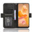 For Infinix Hot 40i X6528B Leather Wallet Phone Case with Multiple Card Slots - Black - 3