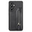 For Samsung Galaxy S23 FE Phone Case Zipper Pocket Wallet Leather Back Cover - Black - 2