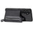 For Samsung Galaxy S23 FE Phone Case Zipper Pocket Wallet Leather Back Cover - Black - 3