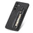 For Samsung Galaxy S23 FE Phone Case Zipper Pocket Wallet Leather Back Cover - Black - 5