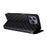 For Blackview A96 Leather Case Wallet Cover Magnetic Auto Closing - Black - 4