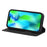 For iPhone 15 Pro Max Magnetic Phone Case PU Leather Shockproof Stand Cover - Black - 3