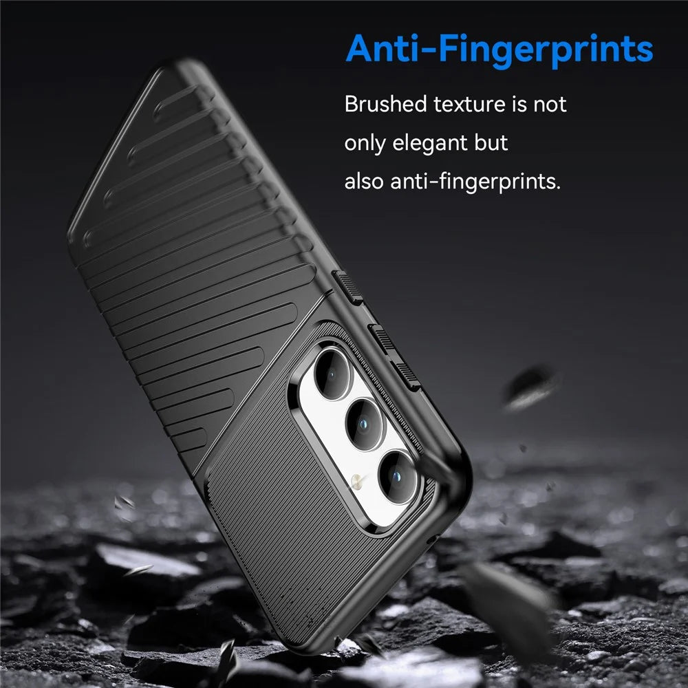 Thunder Series For Samsung Galaxy A35 5G Cases Shock-absorbed TPU Mobile Phone Cover - Black - 3
