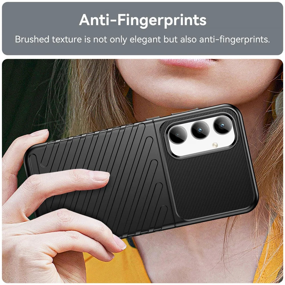 Thunder Series For Samsung Galaxy A35 5G Cases Shock-absorbed TPU Mobile Phone Cover - Black - 5