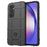 For Samsung Galaxy A55 5G Case Anti-Scratch Square Grid TPU Shell Phone Cover - Black - 1