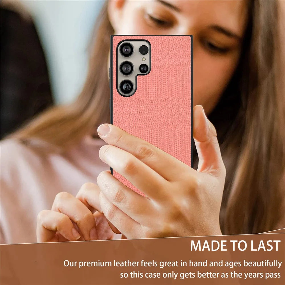 VILI TH Series for Samsung Galaxy S24 Ultra Shockproof Cover Protective Phone Case - Pink - 4