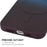 ENAKY HAT PRINCE For iPhone 14 Pro Silicone Phone Case Compatible with MagSafe - Purple+Blue - 6