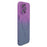 ENAKY HAT PRINCE For iPhone 14 Pro Max Silicone Case Compatible with MagSafe Dual Color - Purple+Blue - 1