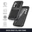 R-JUST For Samsung Galaxy S24+ Phone Case Kickstand Cover Built-in Tempered Glass Screen Protector - Black - 5