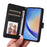For Samsung Galaxy A35 5G Magnetic Case BETOPNICE Detachable PU Leather Phone Cover with Strap - Black - 6