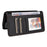 For Samsung Galaxy A55 5G Magnetic Case BETOPNICE Detachable PU Leather Phone Cover with Strap - Black - 5
