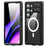 REDPEPPER IP68 Waterproof Case for Samsung Galaxy S24 Ultra Magnetic Clear Phone Cover - Black - 1