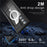 REDPEPPER IP68 Waterproof Case for Samsung Galaxy S24 Ultra Magnetic Clear Phone Cover - Black - 2