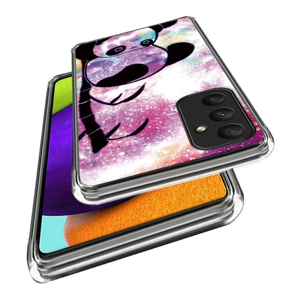 For Samsung Galaxy A05s 4G TPU Phone Case with Pattern Printing Design Slim Cover - Cute Panda - 2