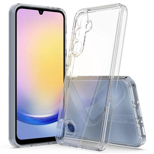 For Samsung Galaxy A35 5G Clear Phone Cover Acrylic+TPU Case Anti-scratch - 1