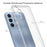 For Samsung Galaxy A35 5G Clear Phone Cover Acrylic+TPU Case Anti-scratch - 6