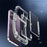 For iPhone 14 Pro Max Clear Case PC+TPU Kickstand Cover Card Slot - Transparent Black - 6