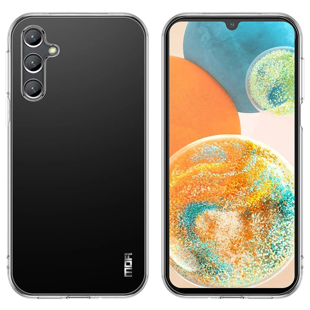 MOFI For Samsung Galaxy A55 5G Soft TPU Case Soft Phone Cover HD Transparent Shell - 2