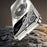 VOERO For iPhone 12 Pro Kickstand Case Electroplating Shockproof PC Phone Cover - Titanium - 5