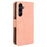For Samsung Galaxy A55 5G Leather Phone Case Multiple Card Slots Stand Cover - Pink - 7