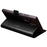QIALINO For Samsung Galaxy S24 Ultra Wallet Case Genuine Cow Leather Folio Flip Cover - Black - 3