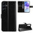 Case for Samsung Galaxy A35 5G Leather Phone Case with Card Holder TPU Inner Shell - Black - 7