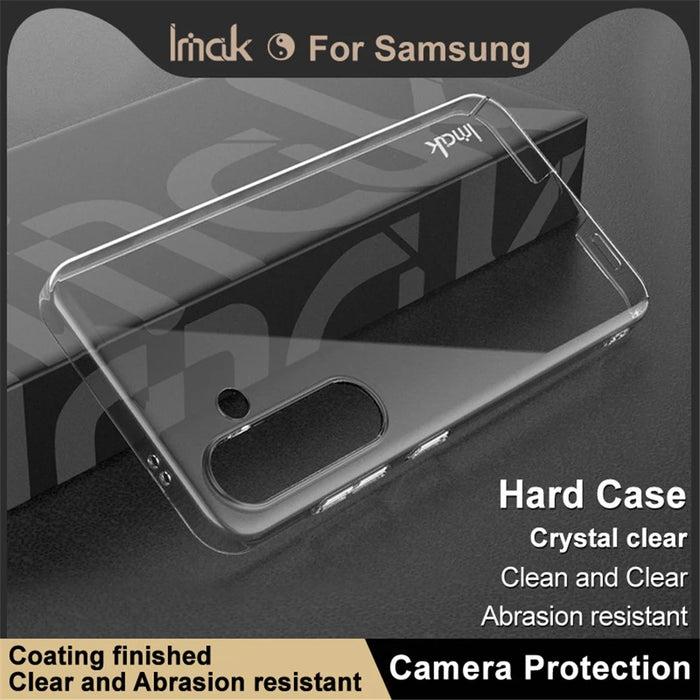 IMAK Crystal Case II Pro for Samsung Galaxy S24 Hard PC Case Clear Phone Back Protector - 5