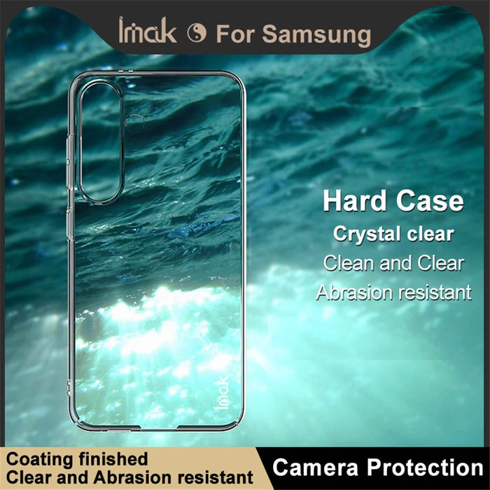 IMAK Crystal Case II Pro for Samsung Galaxy S24 Hard PC Case Clear Phone Back Protector - 6