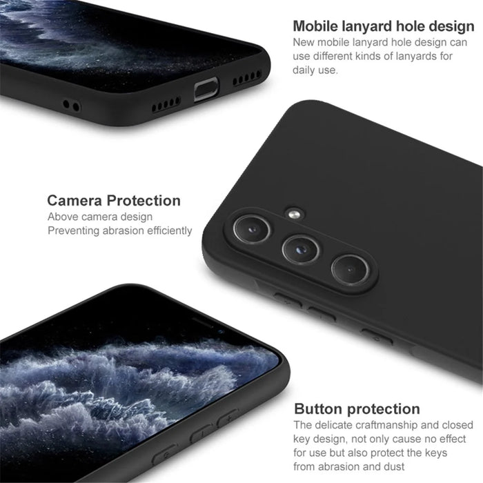IMAK UC-3 Series For Samsung Galaxy A55 5G Soft TPU Case Matte Protective Phone Cover - 5
