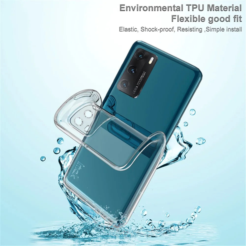 IMAK UX-5 Series For Samsung Galaxy A55 5G Clear Case Anti-Drop TPU Phone Cover - 4