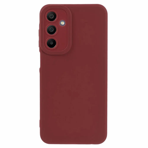 YX Series For Samsung Galaxy A15 4G / A15 5G Back Case Matte TPU Precise Cutout Phone Shell - Wine Red - 1