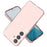 For Samsung Galaxy S24 TPU Case Glitter Clear Phone Back Cover - Transparent Pink - 2