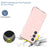 For Samsung Galaxy S24 TPU Case Glitter Clear Phone Back Cover - Transparent Pink - 4