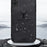 For Samsung Galaxy A15 4G / 5G Phone Case Imprinted Deer Pattern PU Leather Back Cover - Black - 3