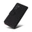 For Samsung Galaxy A55 5G Leather Case Wallet Stand Color Splicing Phone Cover - Black - 6