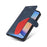 For Samsung Galaxy A35 5G Leather Case Wallet Stand Color Splicing Phone Cover - Blue - 7