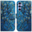 For Samsung Galaxy A35 5G Case Pattern Print Leather Phone Cover - Apricot Flowers - 1