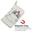For Samsung Galaxy A55 5G Case Wallet Leather Cover 3D Pattern Print with Strap - Cute Cat - 4