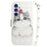 For Samsung Galaxy A55 5G Case Wallet Leather Cover 3D Pattern Print with Strap - Cute Cat - 7