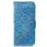 For Samsung Galaxy A35 5G Case Solid Color Dazzling Flower Phone Stand Cover - Blue - 5