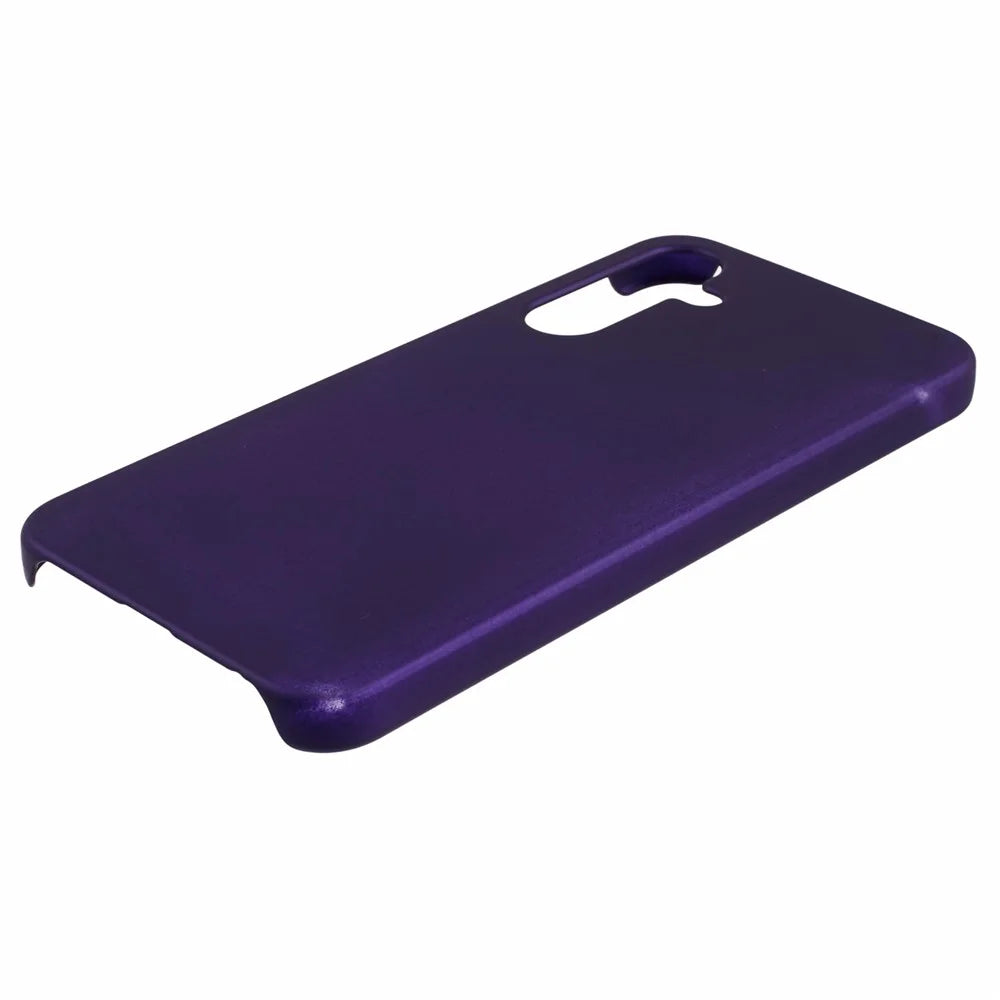 For Samsung Galaxy A25 5G (Global) (161.0 x 76.5 x 8.3mm) Case Hard PC Skin-touch Protective Shell - Purple - 4