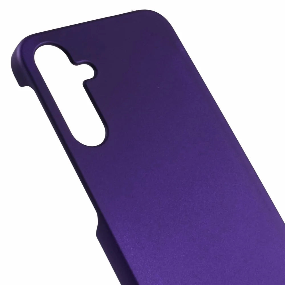For Samsung Galaxy A35 5G Phone Case Rubberized PC Protective Cover - Purple - 7