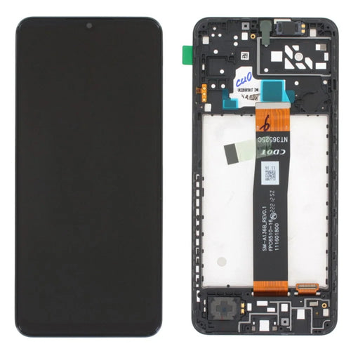 For Samsung Galaxy A13 5G A136B Grade C LCD Screen and Digitizer Assembly + Frame Replacement Part (without Logo) - 1