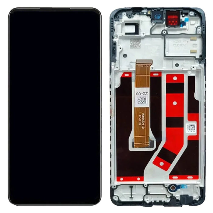 For Oppo A98 5G / A1 5G Grade B LCD Screen and Digitizer Assembly + Frame (without Logo) - 1
