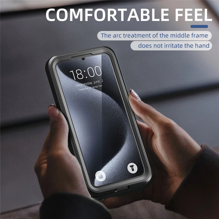REDPEPPER A Series For Samsung Galaxy A35 5G Case Waterproof Built-in Screen Protector IP68 Underwater - Black - 2